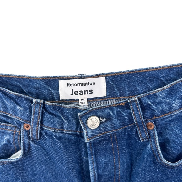 Reformation Denim - Reformation High Rise Jeans - Blue